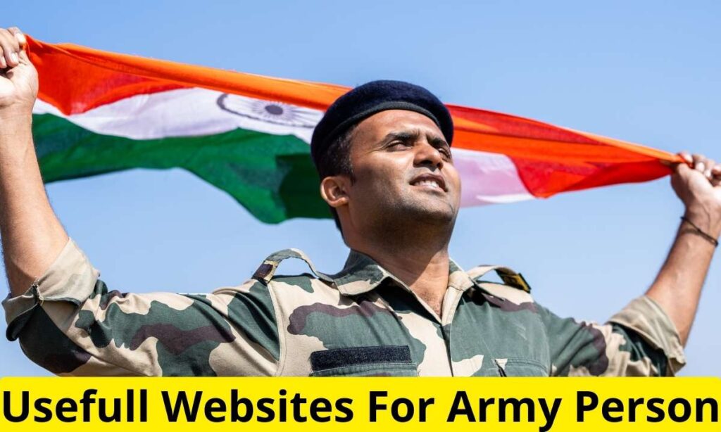 Usefull Websites For Army Person